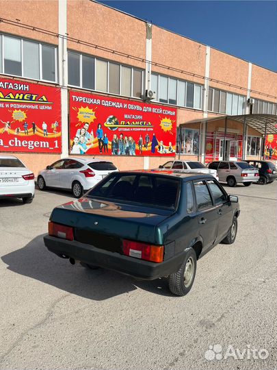 Капот ваз 21099