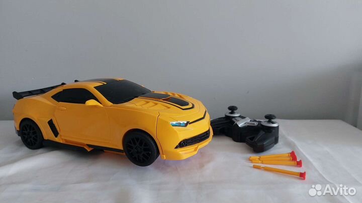 Машина Трансформер бамблби на радиоуправлении