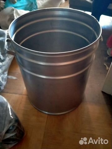 Нержавеющий бак на 41 56см