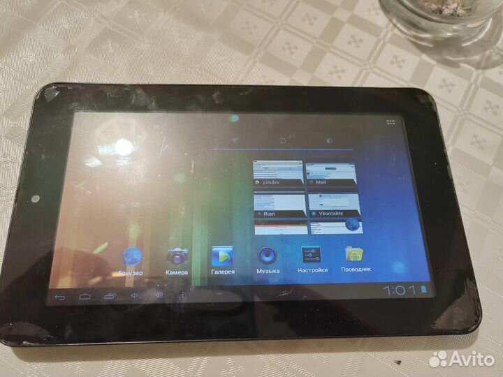 Планшет texet tm-7024