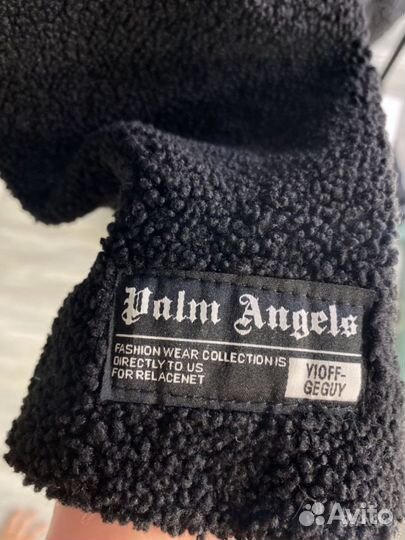 Двухсторонняя куртка барашка palm angels