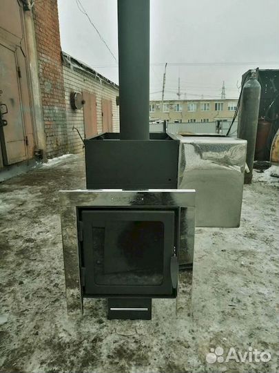 Банная печь Премьера со стеклянной дверкой 600 мм