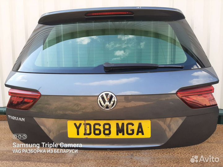 Фонарь крышки багажника volkswagen tiguan европа