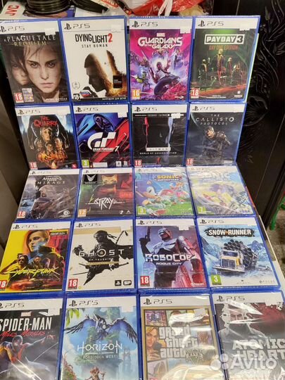 Игры ps5 лицензионные диски ps5