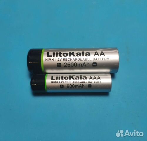 Аккумуляторные батарейки NiMH LiitoKala1.2v аа,ааа