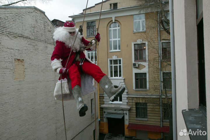 Дед Мороз на Веревках