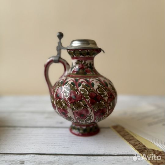 Керамический кувшин ASN. Ручная роспись