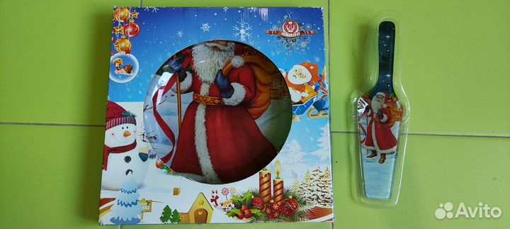 Тарелка для торта с лопаткой Сувенирный набор