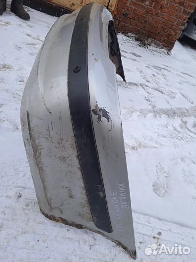 Бампер задний hyundai elantra xd