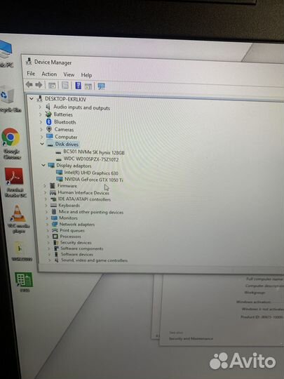 Игровой ноутбук dell