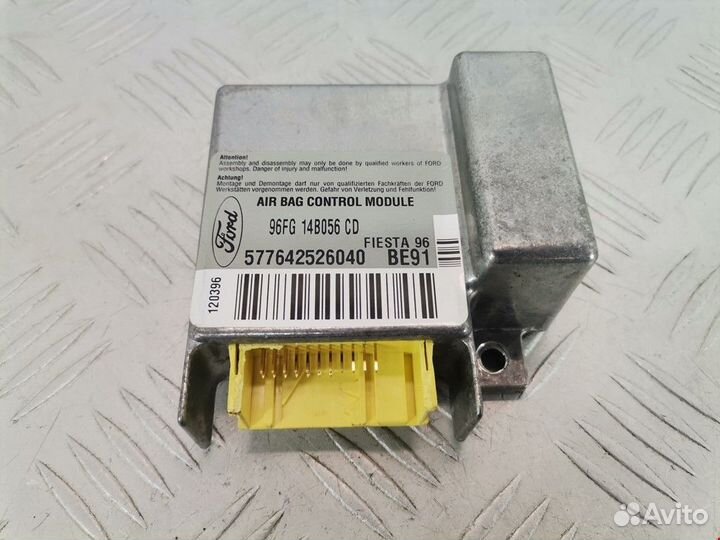 Подушка безопасности Ford Fiesta 3 1996 1053112