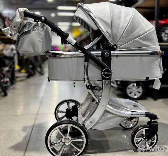 Коляска Luxmom 608 2в1 и 3в1 новая