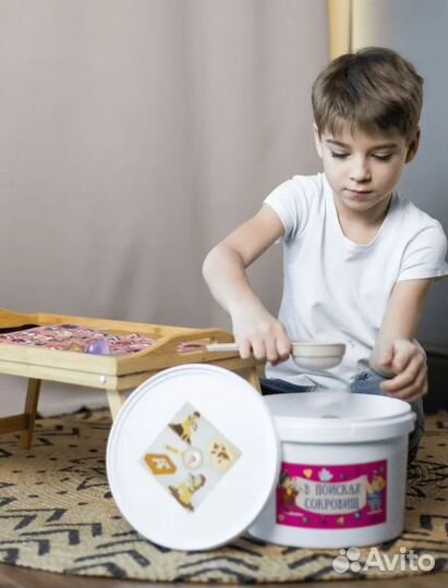 Кварцевый песок игровой набор