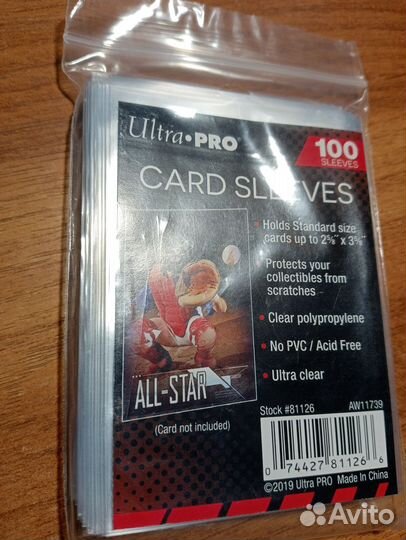 Протекторы Card Sleeves