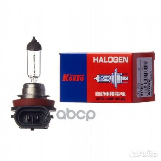 Лампа Koito H11 12V 55W 0110H koito