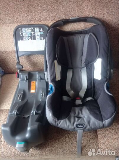 Детское автокресло от 0 с базой isofix
