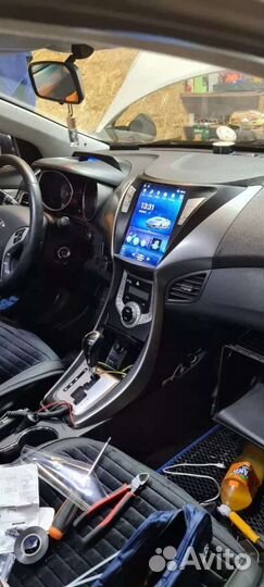 Hyundai avante Elantra android Tesla магнитола