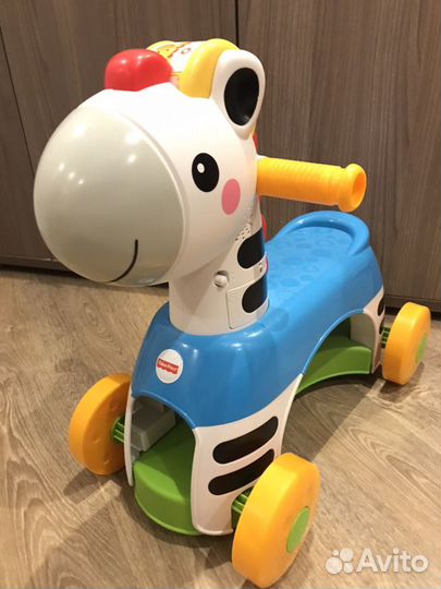Музыкальная каталка Зебра Fisher price