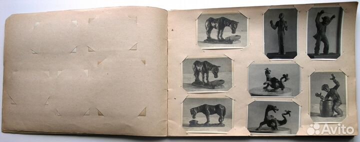 Фотольбом. Художник,скульптор. 41 шт. 1937 - 40г.г