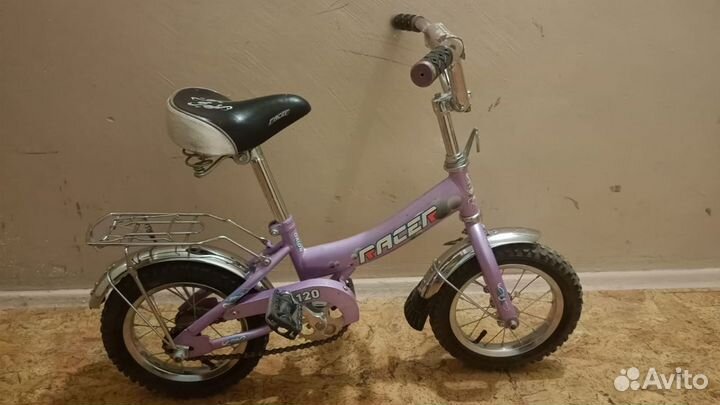 Детский велосипед racer 12 дюймов бу
