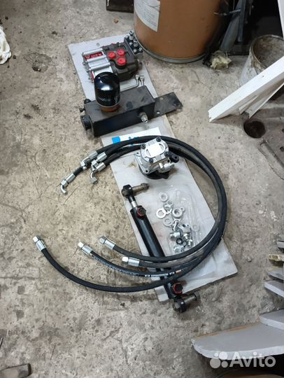 Гидравлика полный комплект для трактора, самоделки