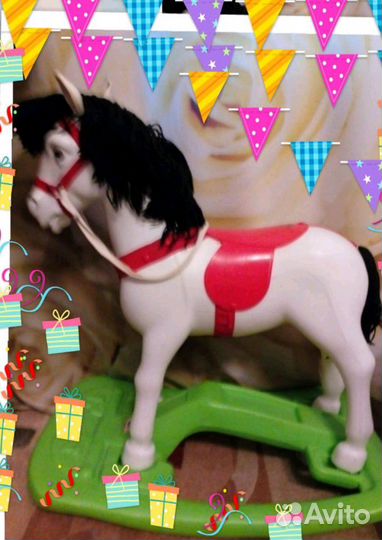 Лошадка - качалка Pilsan