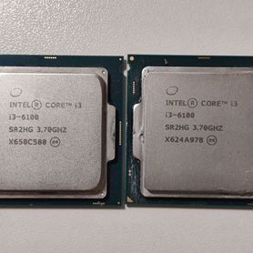 Процессор Intel core i3 6100 lga 1151