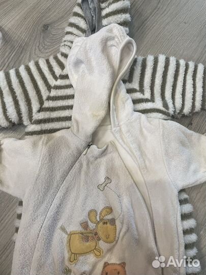 Детский теплый костюм 62