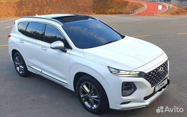 Hyundai Santa Fe 2.2 AT, 2019, 48 000 км с пробегом, цена 2990000 руб.