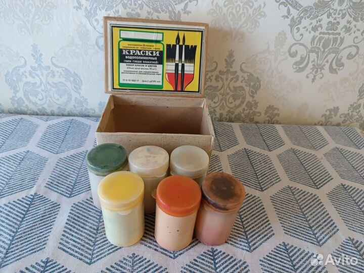 Водополимерные краски СССР