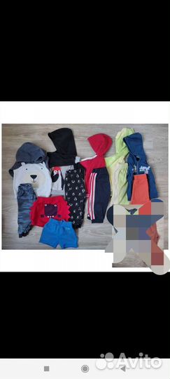 Пакет вещей на мальчика 10-24 мес (16 шт)