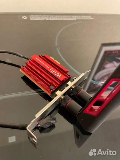 Intel адаптер Wi-Fi (2.4 / 5 ггц) + Bluetooth 5.3