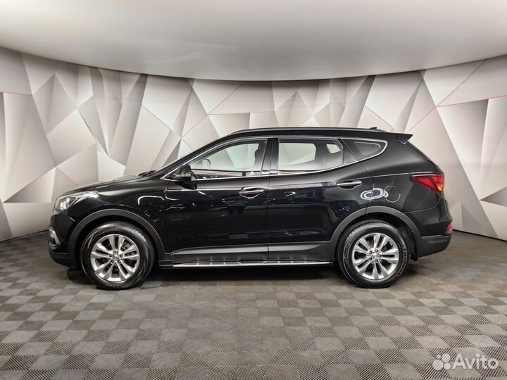Hyundai Santa Fe 2.2 AT, 2017, 128 143 км