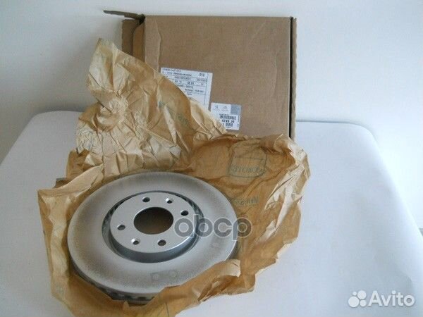 4249J6 диск тормозной передний Peugeot 307 1.4