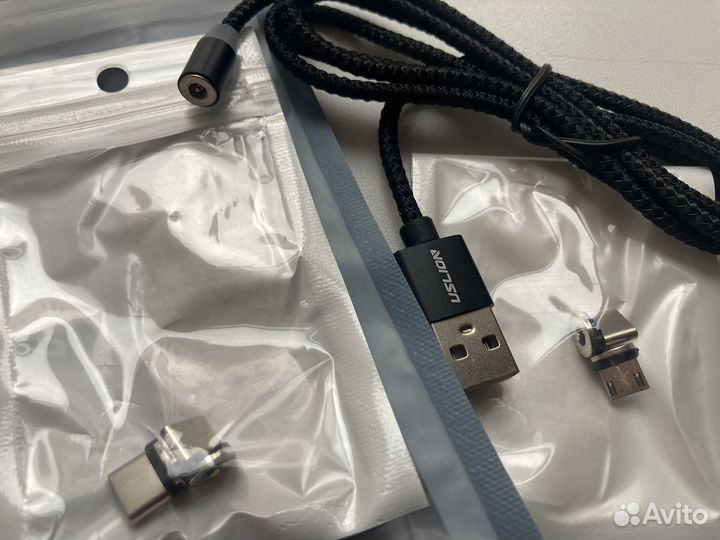 Кабель зарядки магнитный Uslion