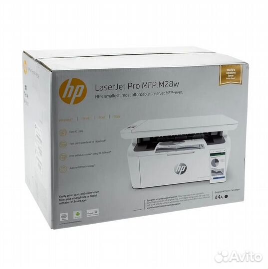 Мфу лазерный HP LaserJet Pro MFP M28w новый