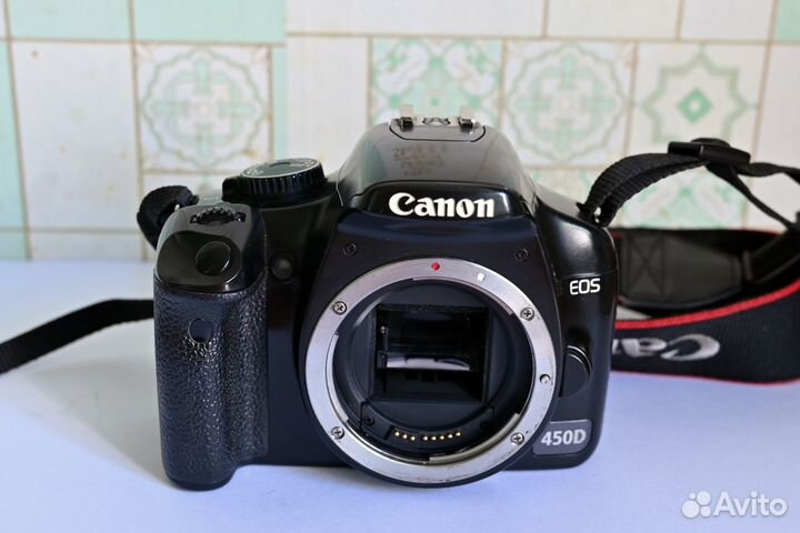 Зеркальный фотоаппарат canon 450d