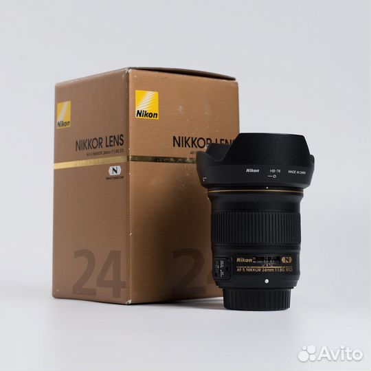 Объектив Nikon 24mm f/1.8G ED AF-S Nikkor