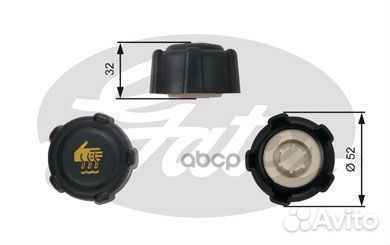 Крышка радиатора RC223 (7410-30065) RC223 Gates