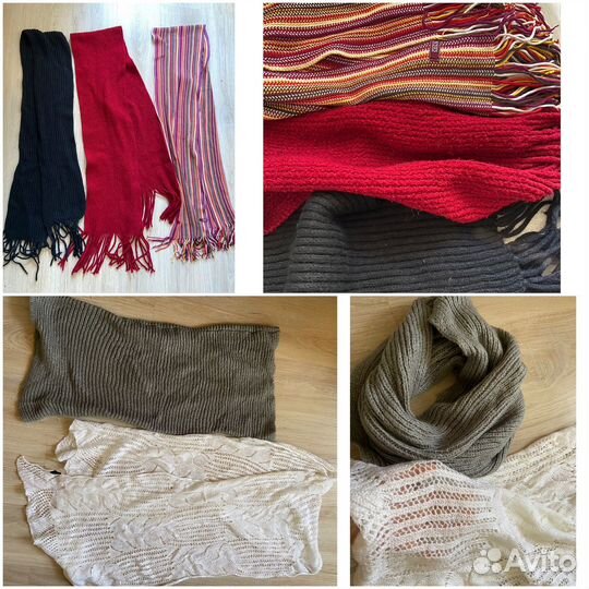 Шарфы, платочки, шапки разные