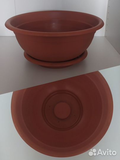 Кашпо, горшки для цветов, 8 шт