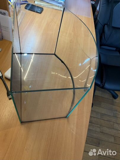 Аквариум полукруглый