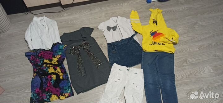 Вещи для девочки 140-146
