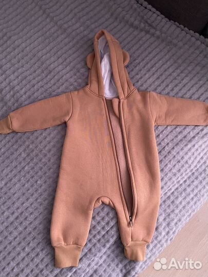 Флисовый комбинезон