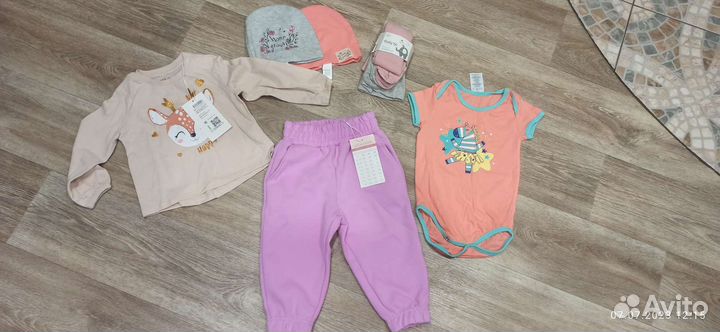 Пакет одежды для девочки