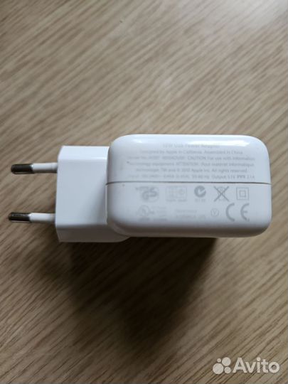 Блок питания Адаптер apple оригинал 10W usb бу