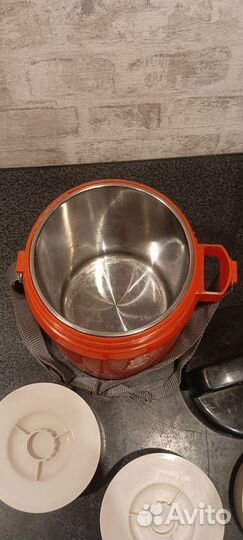 Термос для еды с контейнерами