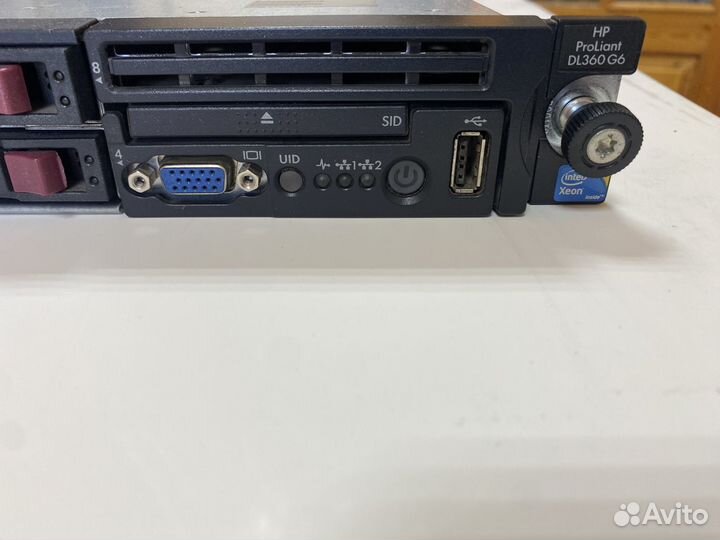 Сервер HP proliant DL360 G6