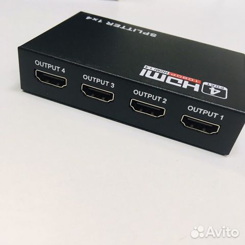 Сплиттер hdmi 1 вход 4 выхода v 1.4