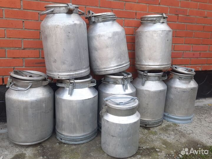 Фляга алюминиевая бу 40л